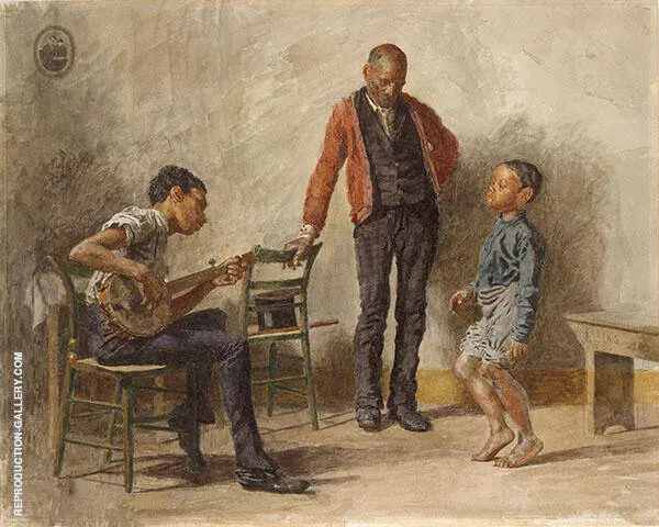 The Dancing Lesson By Thomas Eakins