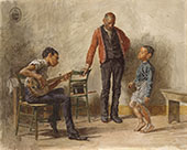 The Dancing Lesson By Thomas Eakins