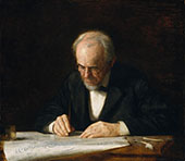 The Writing Master 1882 By Thomas Eakins