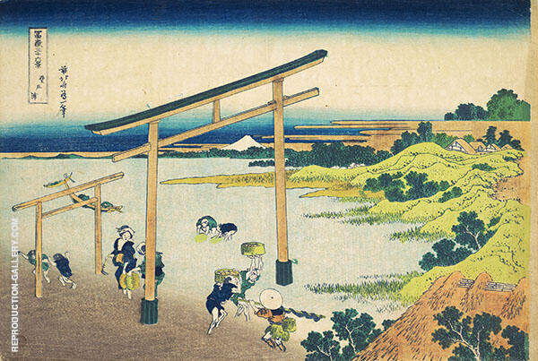Noboto Bay by Katsushika Hokusai | Oil Painting Reproduction