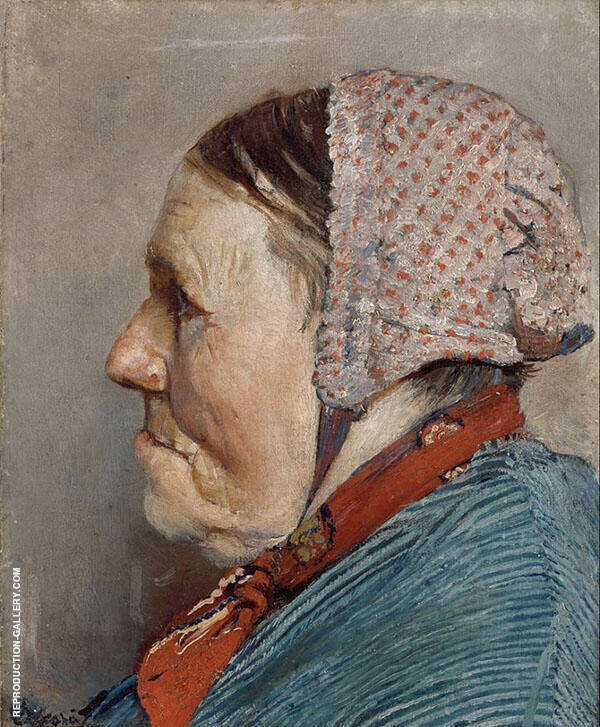 Ane Gaihede 1888 by Christian Krohg | Oil Painting Reproduction