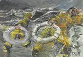 Lifeboat Men in a Storm By Christian Krohg