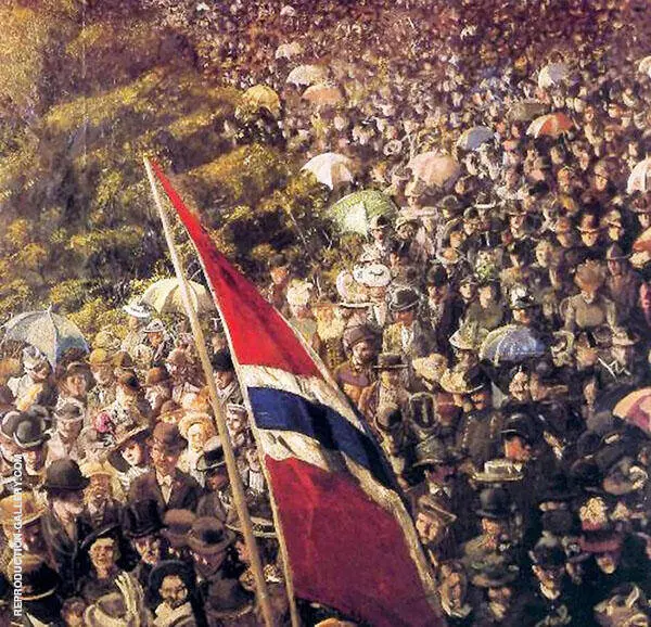 May 17 1893 By Christian Krohg