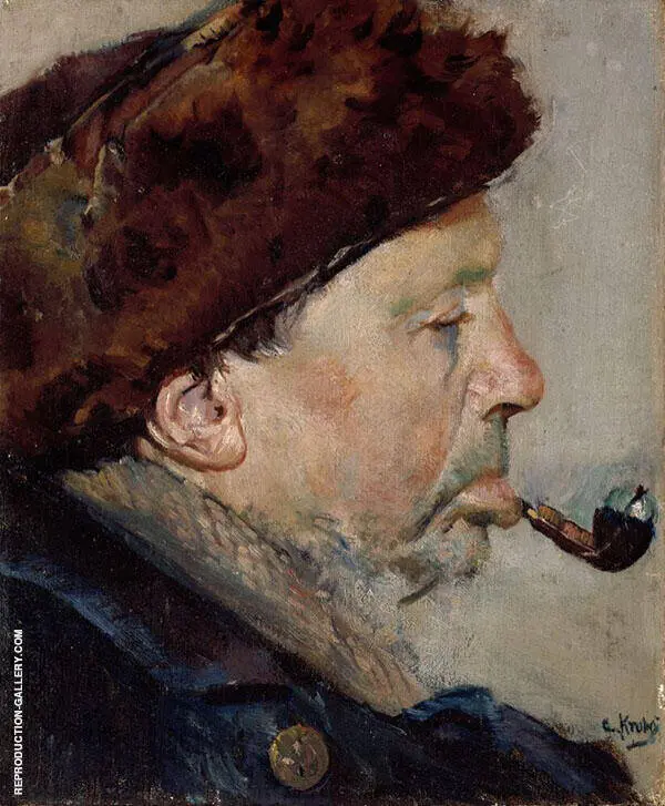 Nils Gaihede By Christian Krohg