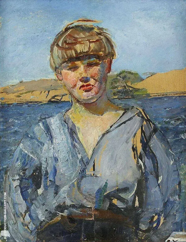 North Wind By Christian Krohg