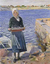 Solskinn Christian Krohg By Christian Krohg