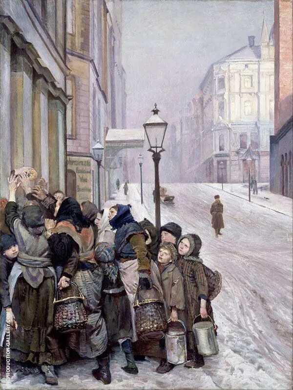 The Struggle for Existence 1889 By Christian Krohg