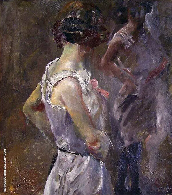 Toilet By Christian Krohg