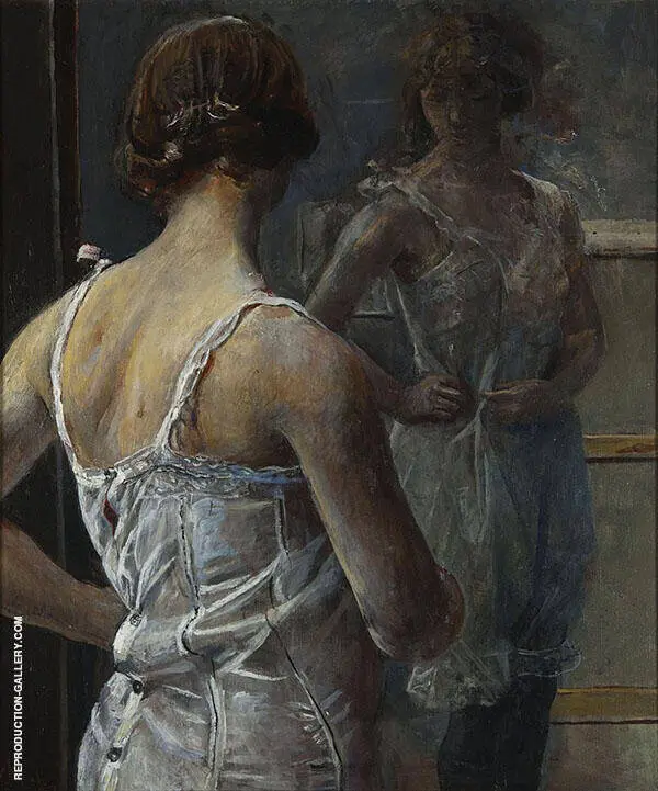 Toilet 2 By Christian Krohg