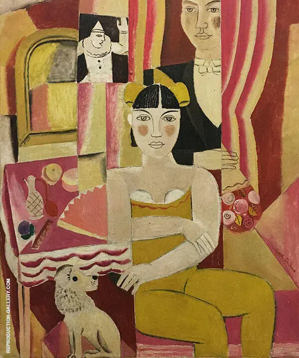 La Moge 1928 By Gustave De Smet