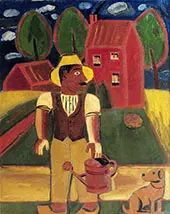 Le Jardinier 1929 By Gustave De Smet