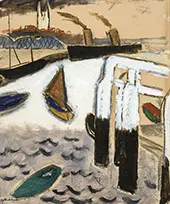 Port of Ostende 1925 By Gustave De Smet