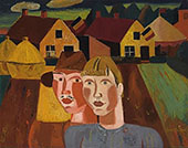 The Village Couple By Gustave De Smet