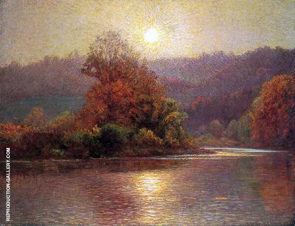 Closing of An Autumn Day By John Ottis Adams