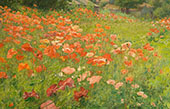 In Poppyland By John Ottis Adams