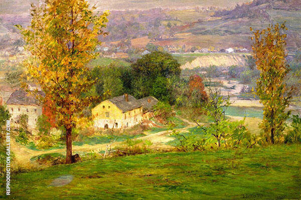 In The Whitewater Valley by John Ottis Adams | Oil Painting Reproduction