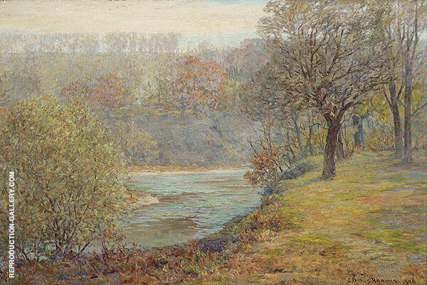 Late Autumn by John Ottis Adams | Oil Painting Reproduction