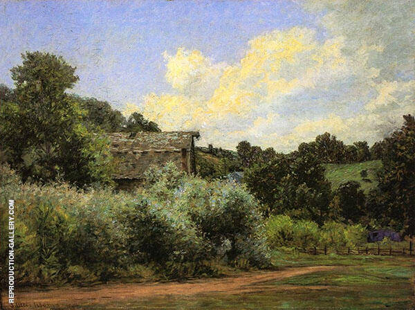 The Grist Mill by John Ottis Adams | Oil Painting Reproduction