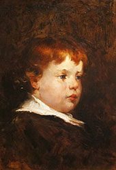 A Red Haired Boy By Frank Duveneck