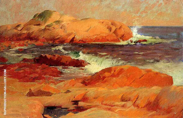 Brace's Rock c1916 By Frank Duveneck