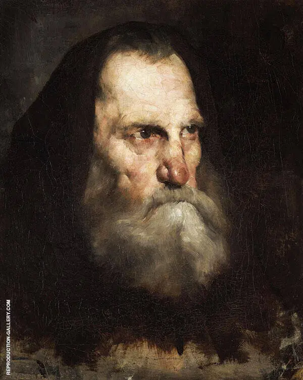 Old Monk By Frank Duveneck