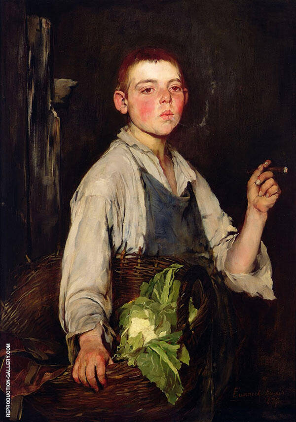 The Cobbler's Apprentice 1877 | Oil Painting Reproduction
