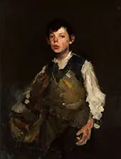 Whistling Boy 1872 By Frank Duveneck
