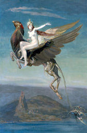 Heptu Bidding Farewell to The City of Obb 1909 By John Duncan