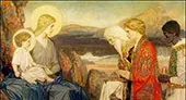 The Adoration of The Magi 1915 By John Duncan