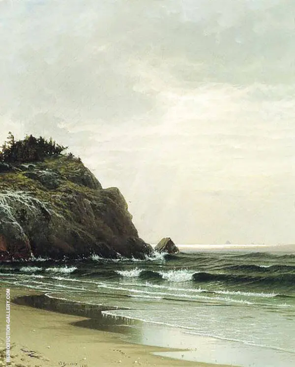 A Cloudy Day 1871 By Alfred Thompson Bricher