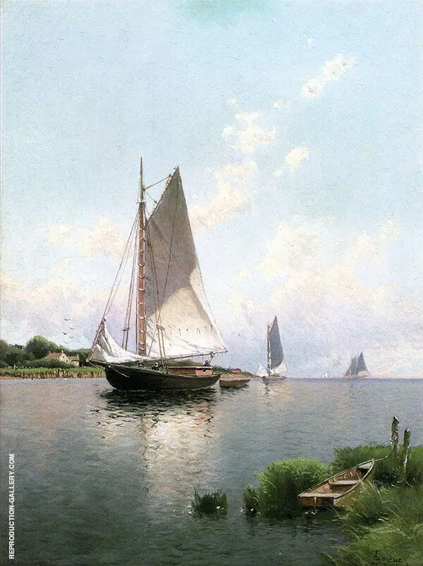 Blue Point Long Island By Alfred Thompson Bricher
