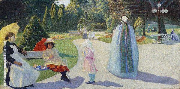 A La Harmonie By George Morren