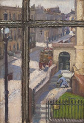 From a Window in The Hampstead Road 1911 By Spencer Gore