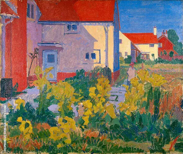 Harold Gilman's House Letchworth 1912 By Spencer Gore