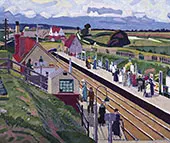 Letchworth Station 1912 By Spencer Gore