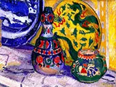 Still Life with Oriental Figures By Spencer Gore