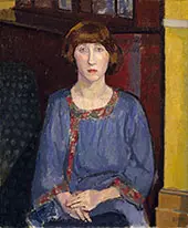 The Artist's Wife 1913 By Spencer Gore