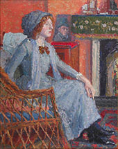 The Artist's Wife Mornington Crescent By Spencer Gore