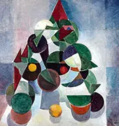 Composition 1 Still Life By Theo van Doesburg