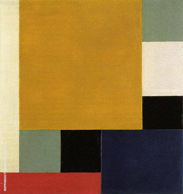 Composition XXII 1922 by Theo van Doesburg | Oil Painting Reproduction
