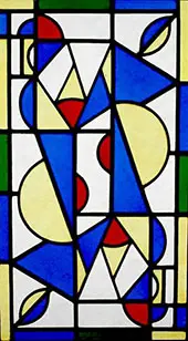 Dance 1 1917 By Theo van Doesburg