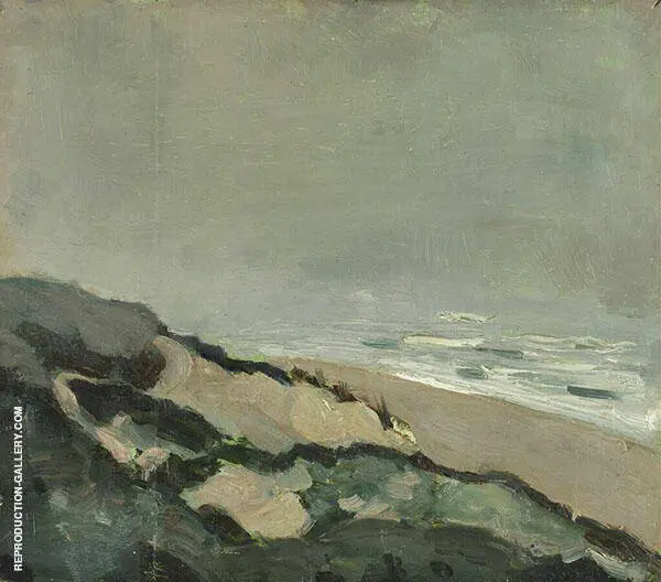 Dunes and Sea 1912 By Theo van Doesburg