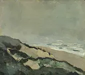 Dunes and Sea 1912 By Theo van Doesburg