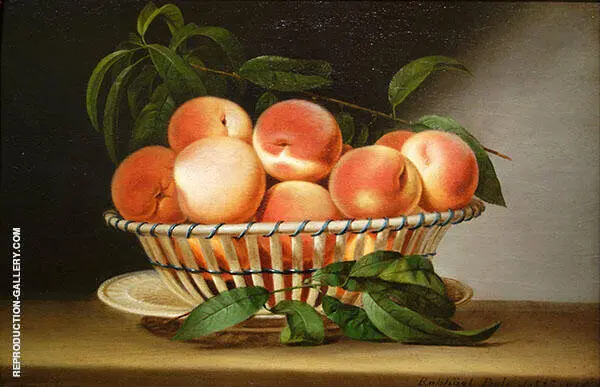 Bowl of Peaches by Bowl of Peaches 1816 By Raphaelle Peale