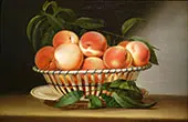 Bowl of Peaches by Bowl of Peaches 1816 By Raphaelle Peale