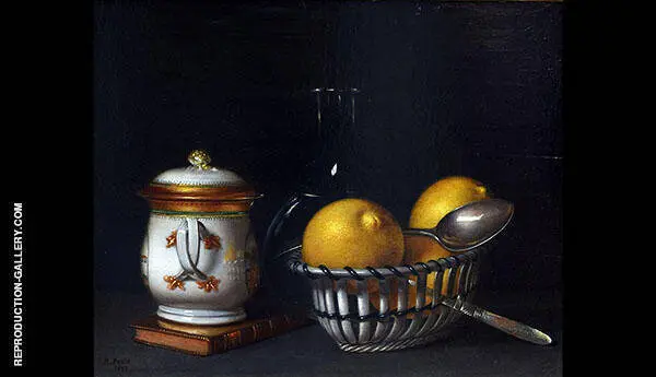 Lemons and Sugar By Raphaelle Peale