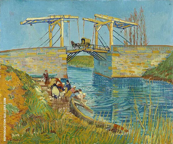 Bridge at Arles Pont de Langlois 1888 By Vincent van Gogh