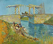 Bridge at Arles Pont de Langlois 1888 By Vincent van Gogh