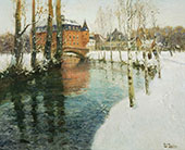 A Chateau in Normandy By Frits Thaulow