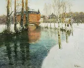 A Chateau in Normandy By Frits Thaulow